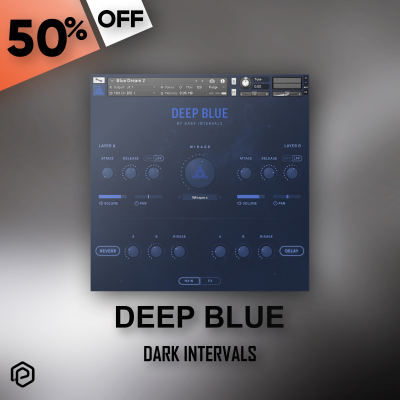 Dark Intervals - Deep Blue - Halloween