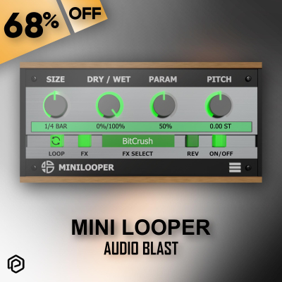 Mini Looper - Audio Blast -Flash Sale