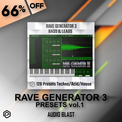 Rave Generator 3 presets vol. 1 - Audio Blast