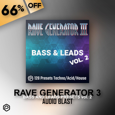 Rave Generator 3 presets 2 - Audio Blast -Flash Sale