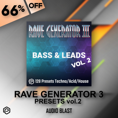 Rave Generator 3 presets vol. 2 - Audio Blast