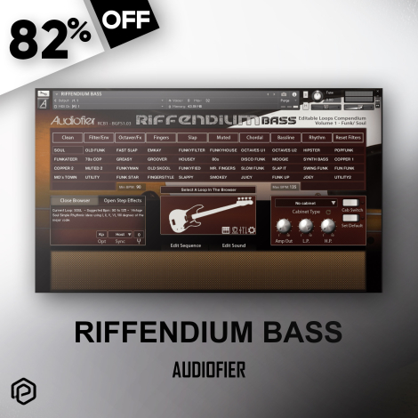 Riffendium Bass by Audiofier