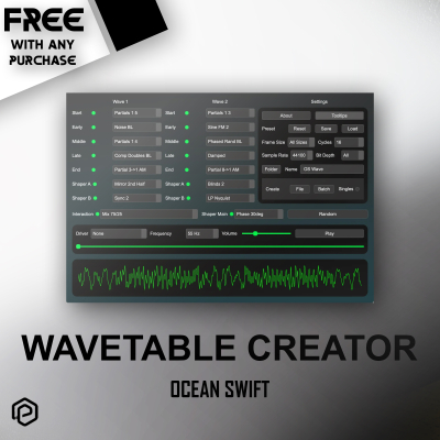 Wavetable Creator - Ocean Swift - Free with any Wavetable Creator - Ocean Swift - Free with any