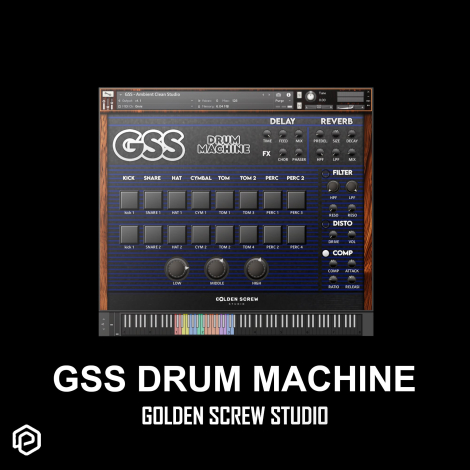 GSS Drum Machine by Golden Screw Studio