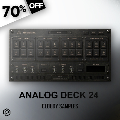 Analog Deck 24 - Cloudy Samples Analog Deck 24 - Cloudy Samples