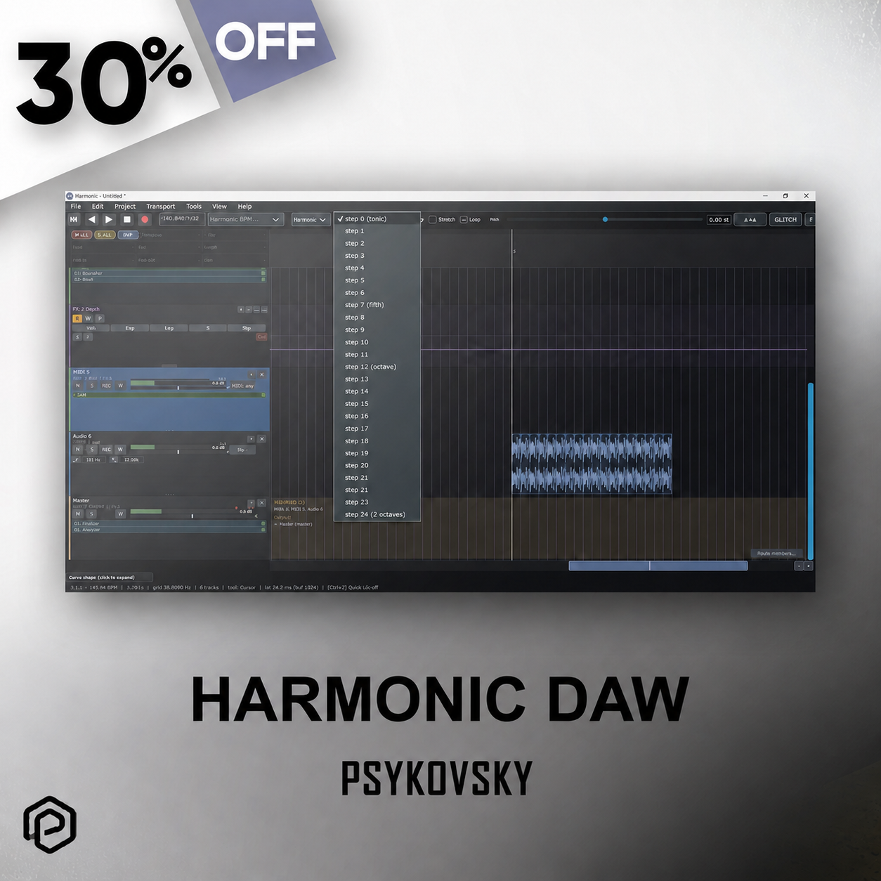 HarmonicDAW by Psykovsky