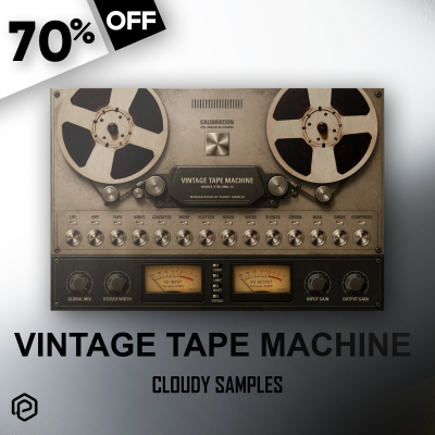 Vintage Tape Machine - Cloudy Samples Vintage Tape Machine - Cloudy Samples